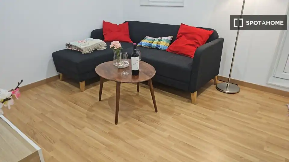 Living room of Apartments for share in Santiago de Compostela   with Air Conditioner, Heating and Terrace