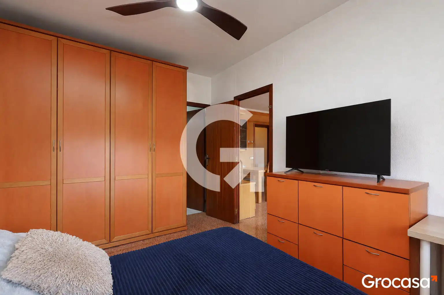 Bedroom of Flat for sale in El Prat de Llobregat  with Air Conditioner, Heating and Oven