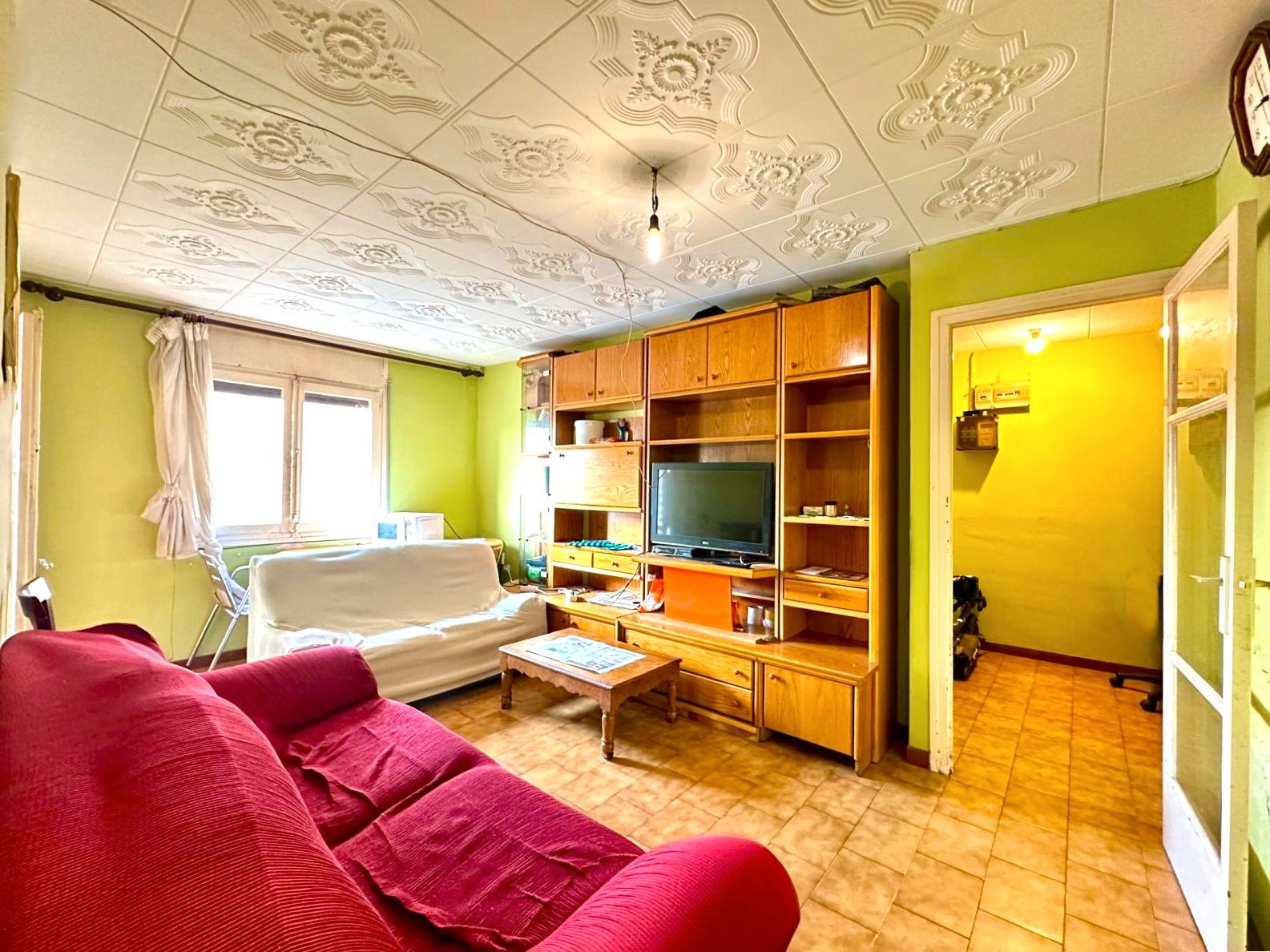 Sala d'estar de Pis en venda en Vic amb Moblat i Balcó