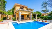 Exterior view of House or chalet for sale in Benalmádena  with Private garden, Terrace and Swimming Pool