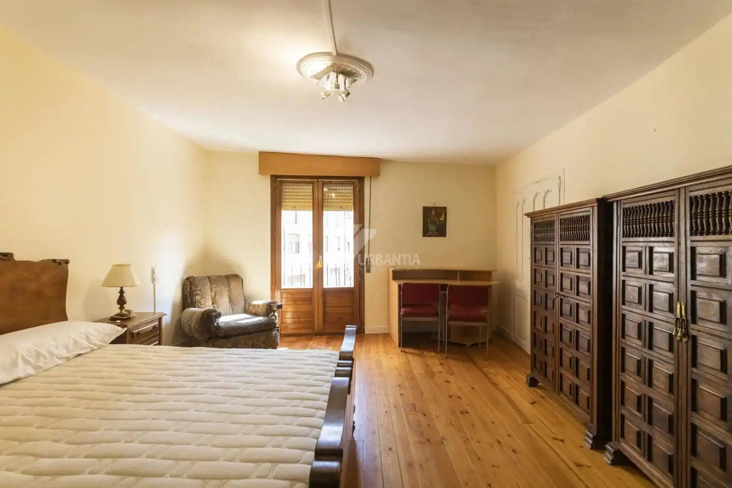 Bedroom of Houses for sale in Miranda de Arga  with Heating, Parquet flooring and Storage room