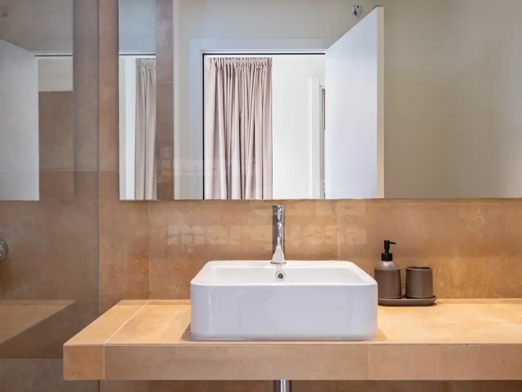 Baño de Apartamento de alquiler en Begur