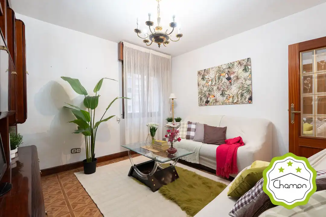 Sala d'estar de Pis en venda en Sestao 
