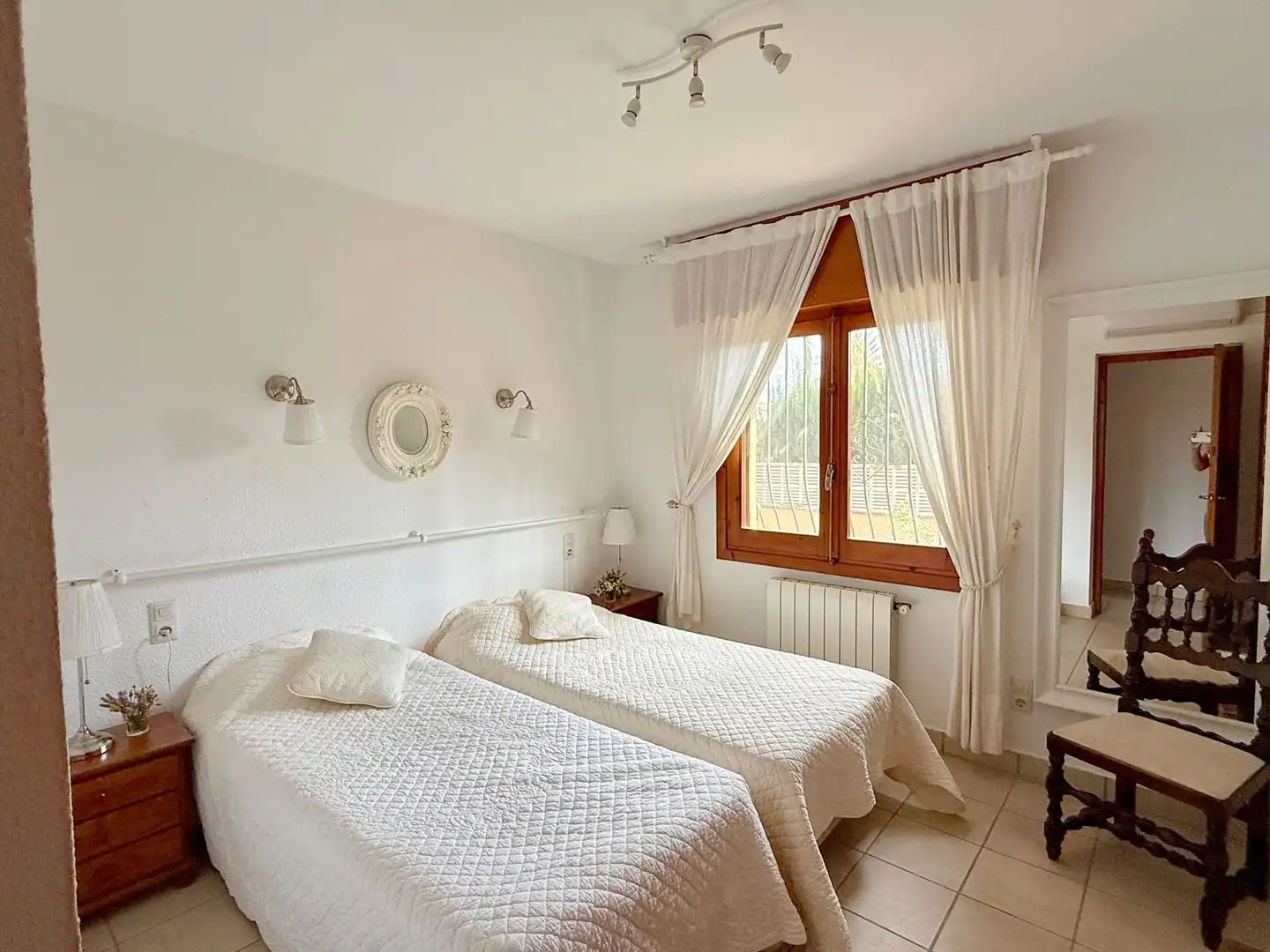 Bedroom of Houses for sale in Els Poblets  with Air Conditioner, Heating and Terrace
