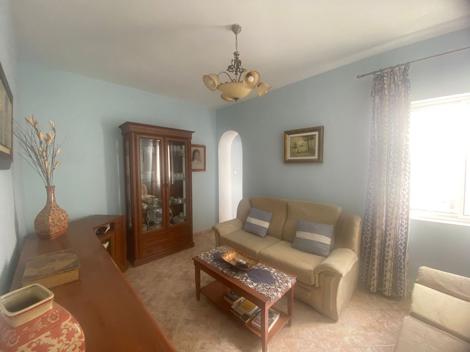 Living room of House or chalet for sale in Málaga Capital  with Air Conditioner, Terrace and Storage room