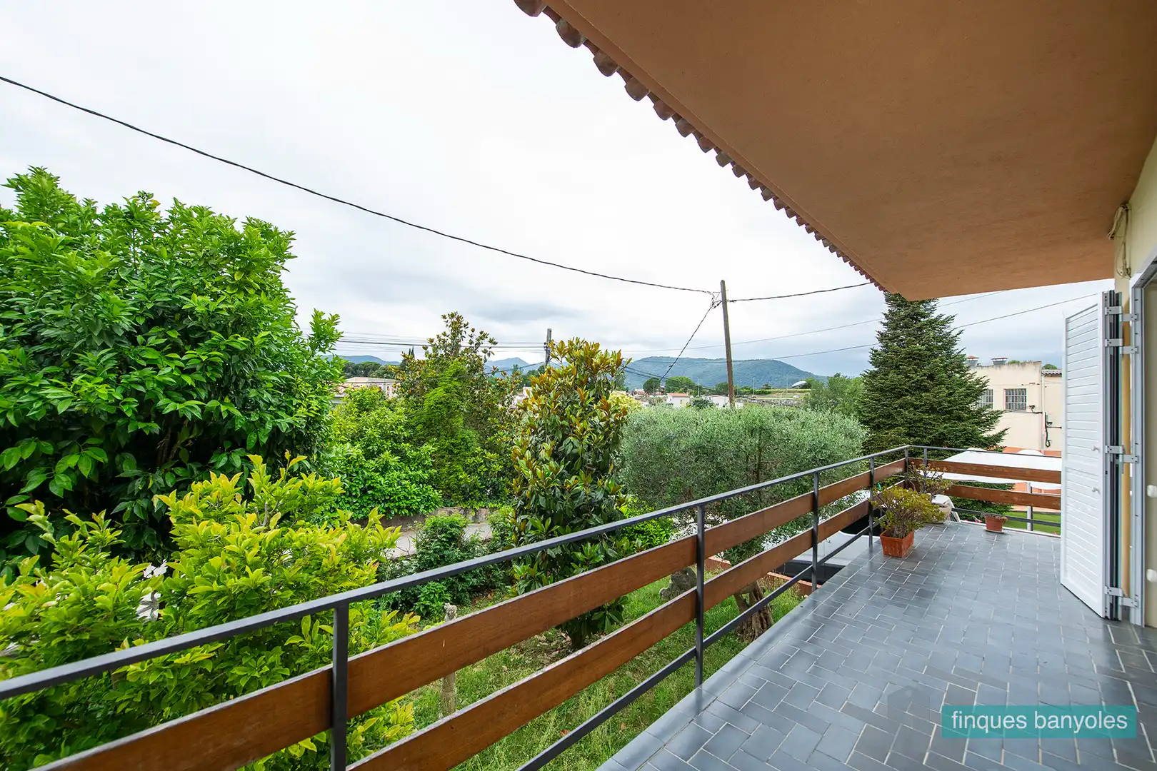 Terraza de Casa o chalet en venta en Banyoles con Aire acondicionado, Calefacción y Jardín privado