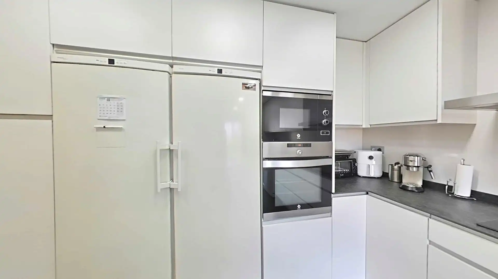 Küche von Wohnung zum Verkauf in Sabadell mit Heizung, Parkett und Balkon