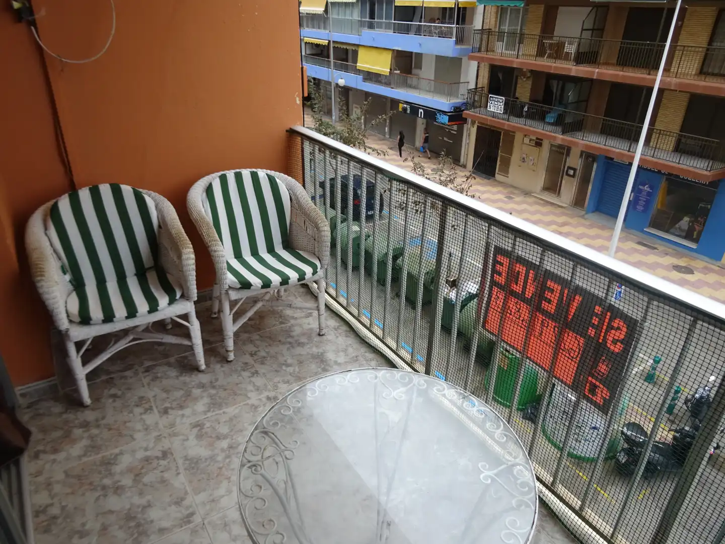 Balcony of Apartments for sale in Cullera  with Air Conditioner, Oven and Washing machine