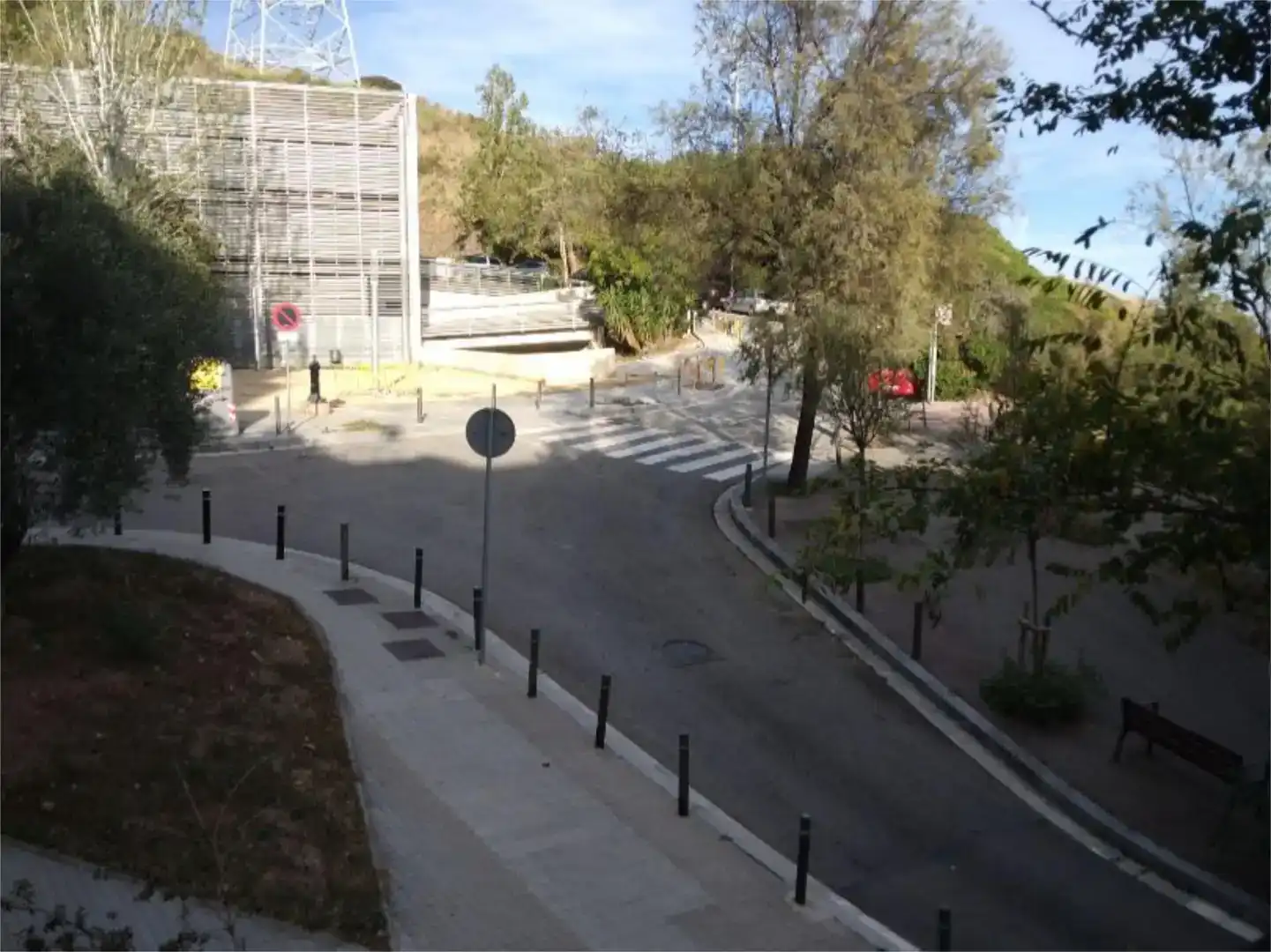 Vista exterior de Terreno en venta en Barcelona