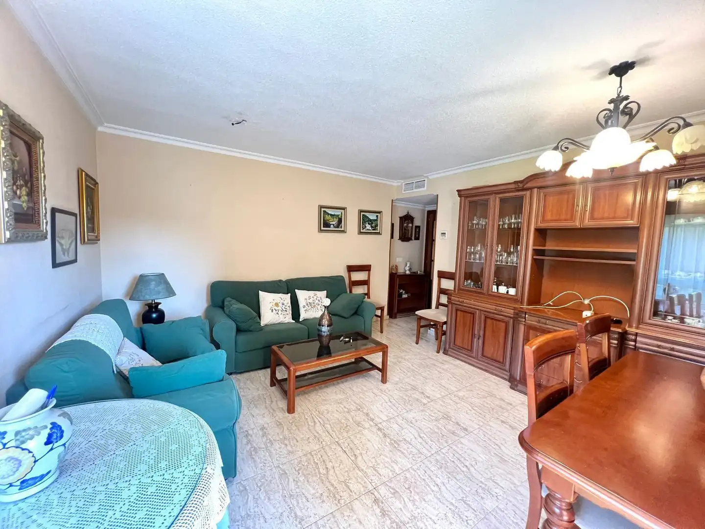 Sala de estar de Piso en venta en Málaga con Aire acondicionado, Terraza y Trastero
