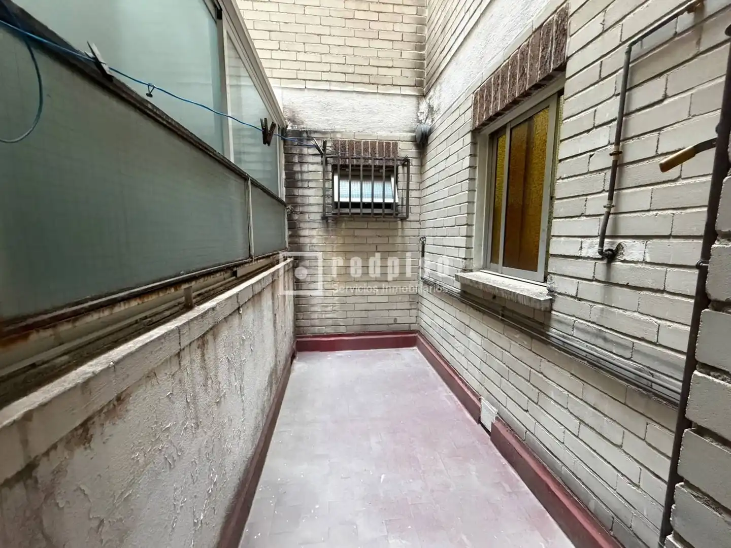 Balcony of Flat for sale in Madrid  with Heating, Private garden and Parquet flooring