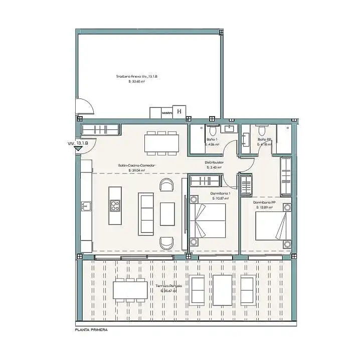 Apartment mit Aufzug zum Verkauf in Benamara - Atalaya, imagen 16