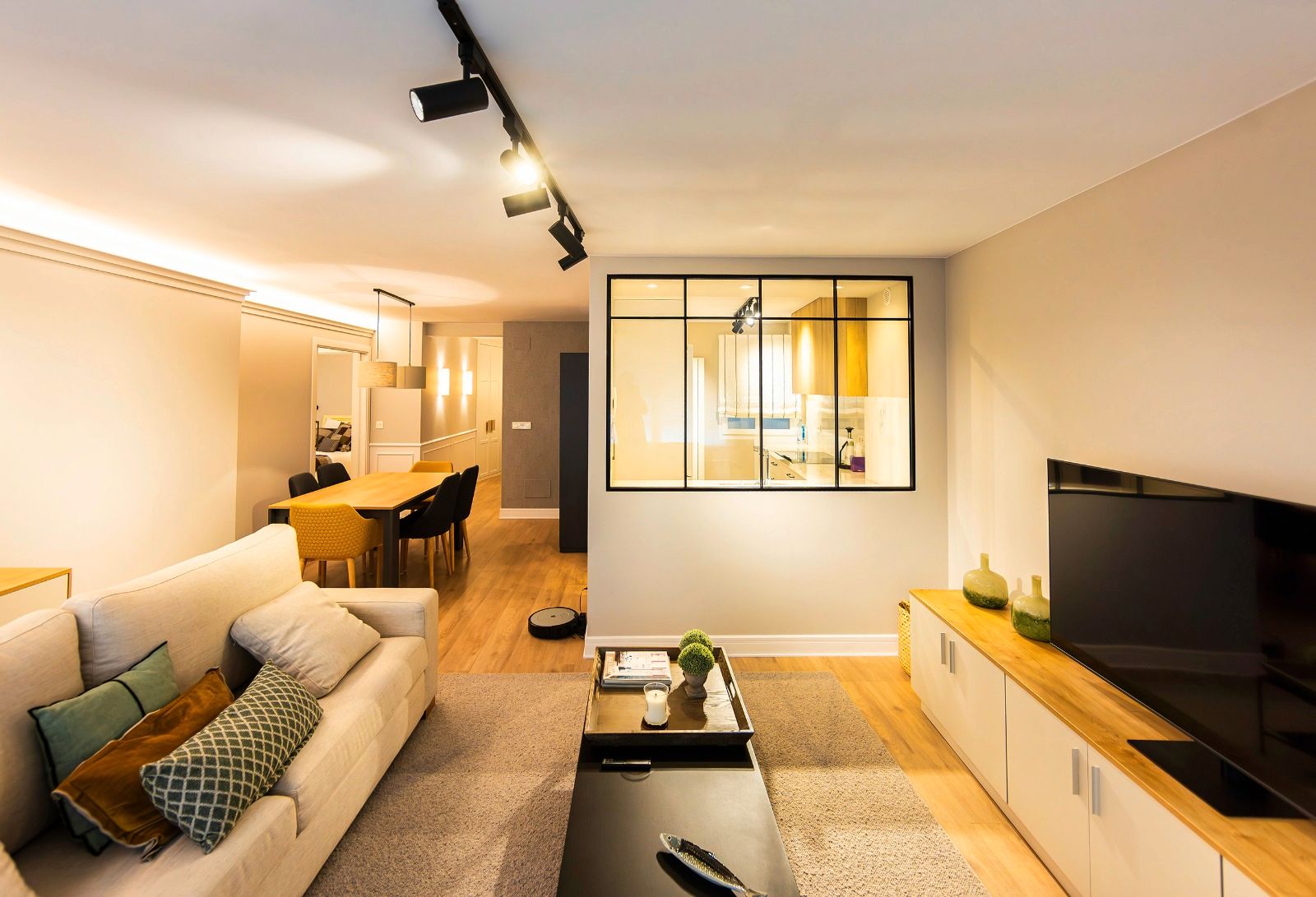 Sala d'estar de Pis en venda en Vilalba amb Calefacció, Traster i Moblat