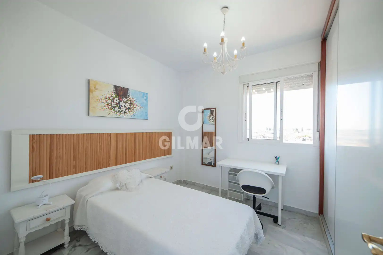 Schlafzimmer von Maisonette zur Miete in Sevilla mit Heizung und Möbliert