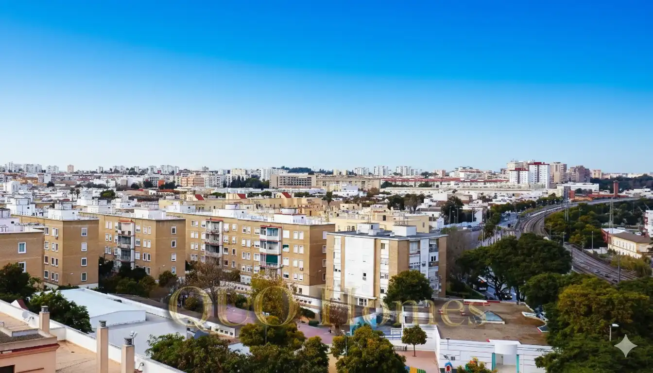 Exterior view of Flat for sale in Jerez de la Frontera  with Air Conditioner, Balcony and Community pool