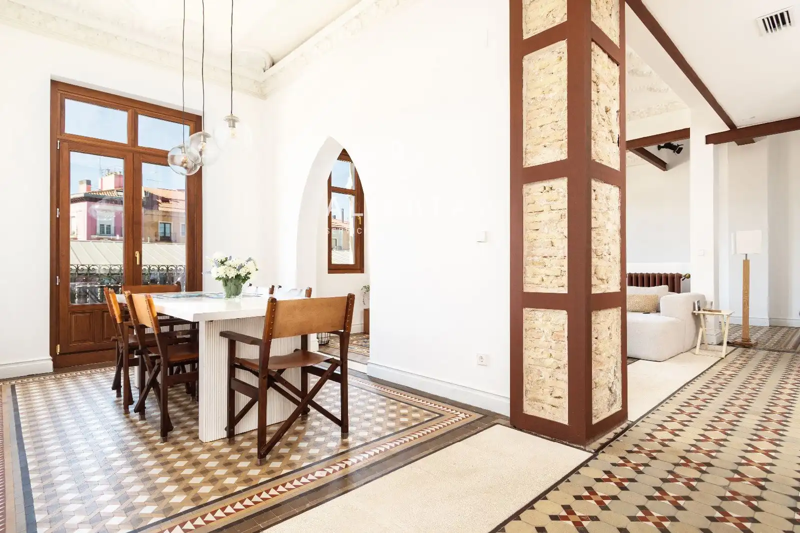 Dining room of Flat for sale in Zaragoza  with Air Conditioner, Heating and Terrace