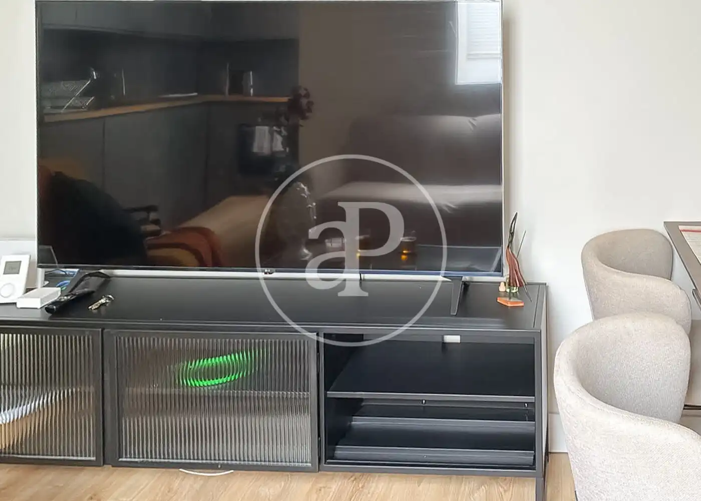 Living room of Flat for rent in Barrio de Salamanca