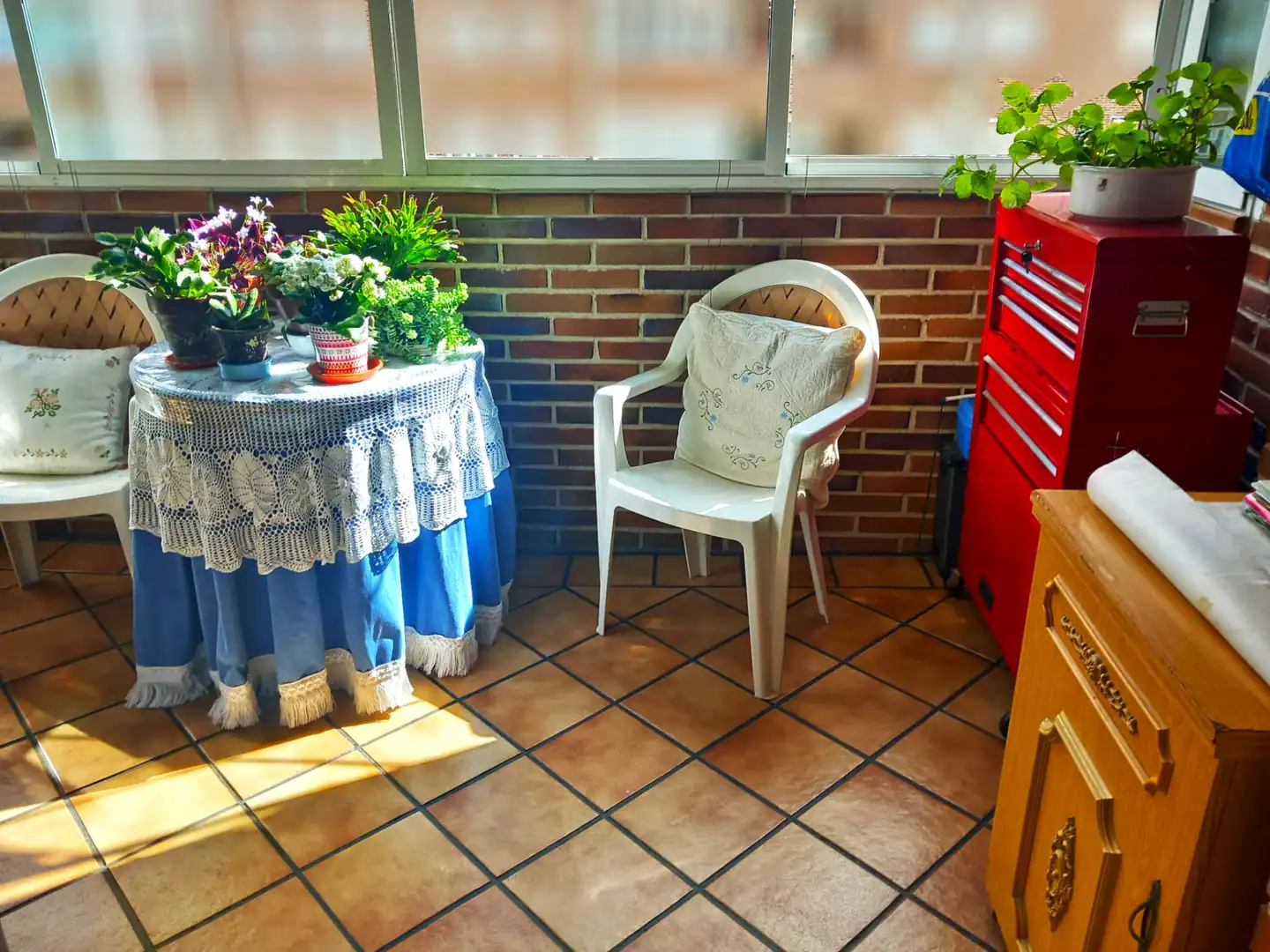 Terrasse von Wohnung zum Verkauf in Coslada mit Klimaanlage, Heizung und Terrasse