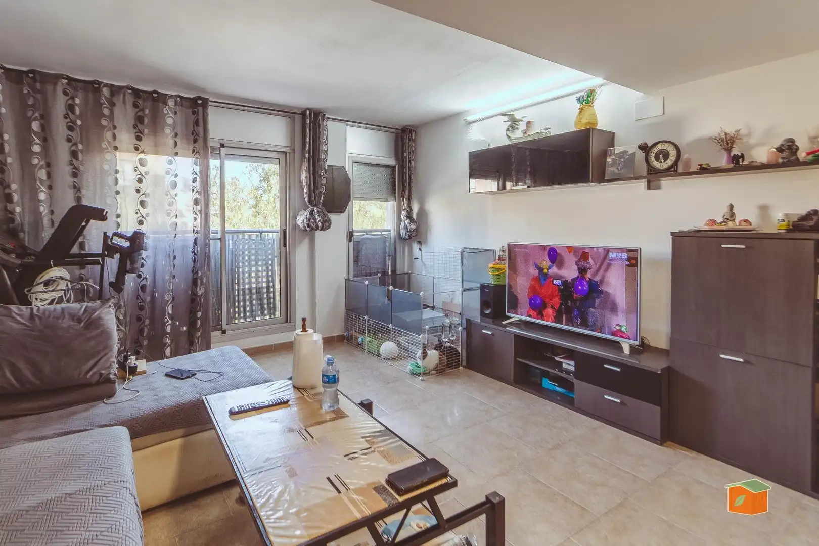 Sala de estar de Planta baja en venta en La Ràpita con Trastero, Amueblado y Alarma