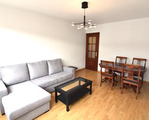 Living room of Flat to rent in A Coruña Capital   with Parquet flooring, Furnished and Oven