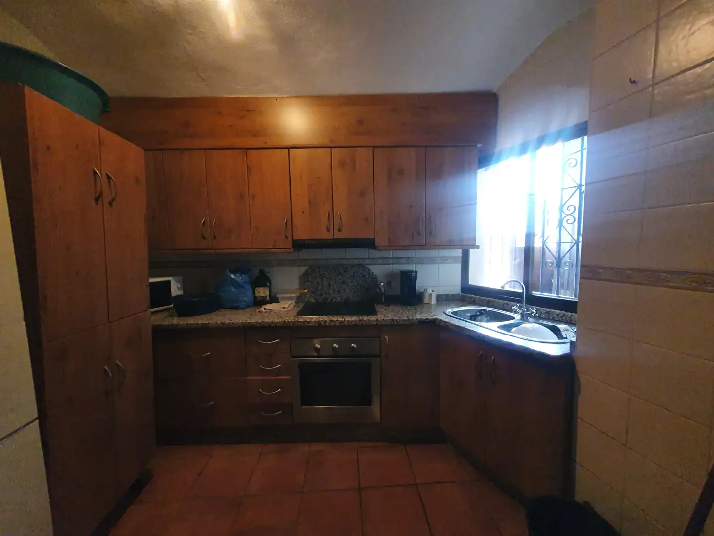 Cuina de Casa o xalet en venda en Guadix amb Terrassa i Moblat