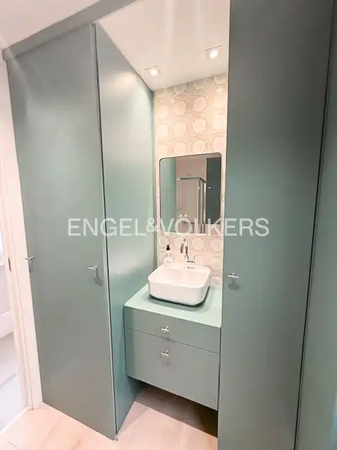 Baño de Piso de alquiler en Madrid con Aire acondicionado, Calefacción y Parquet