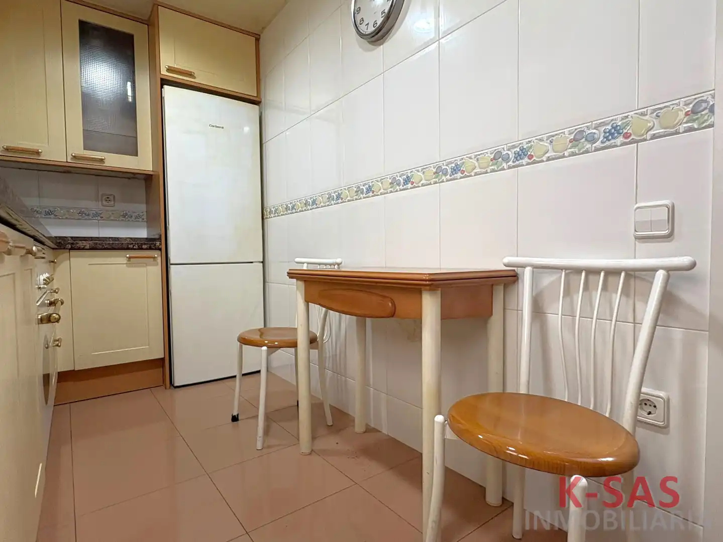 Küche von Wohnung zum Verkauf in Esplugues de Llobregat mit Heizung und Ofen