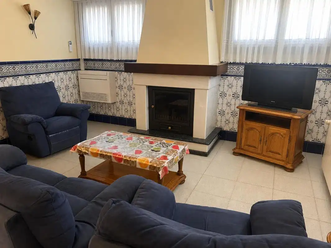 Sala de estar de Casa o chalet en venta en Alcalá de Henares con Aire acondicionado, Calefacción y Jardín privado