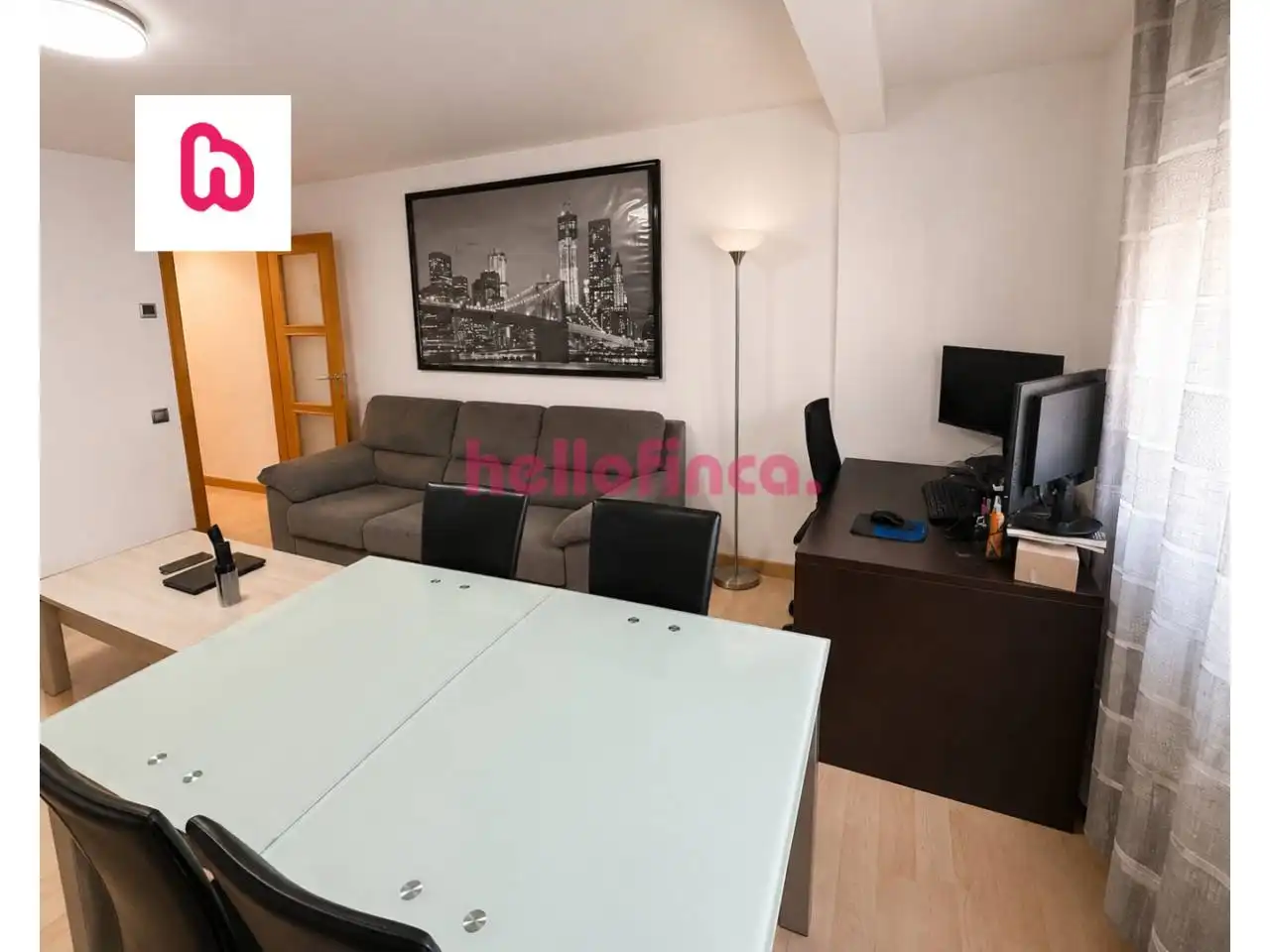 Living room of Flat for sale in Ripollet  with Heating, Parquet flooring and Storage room