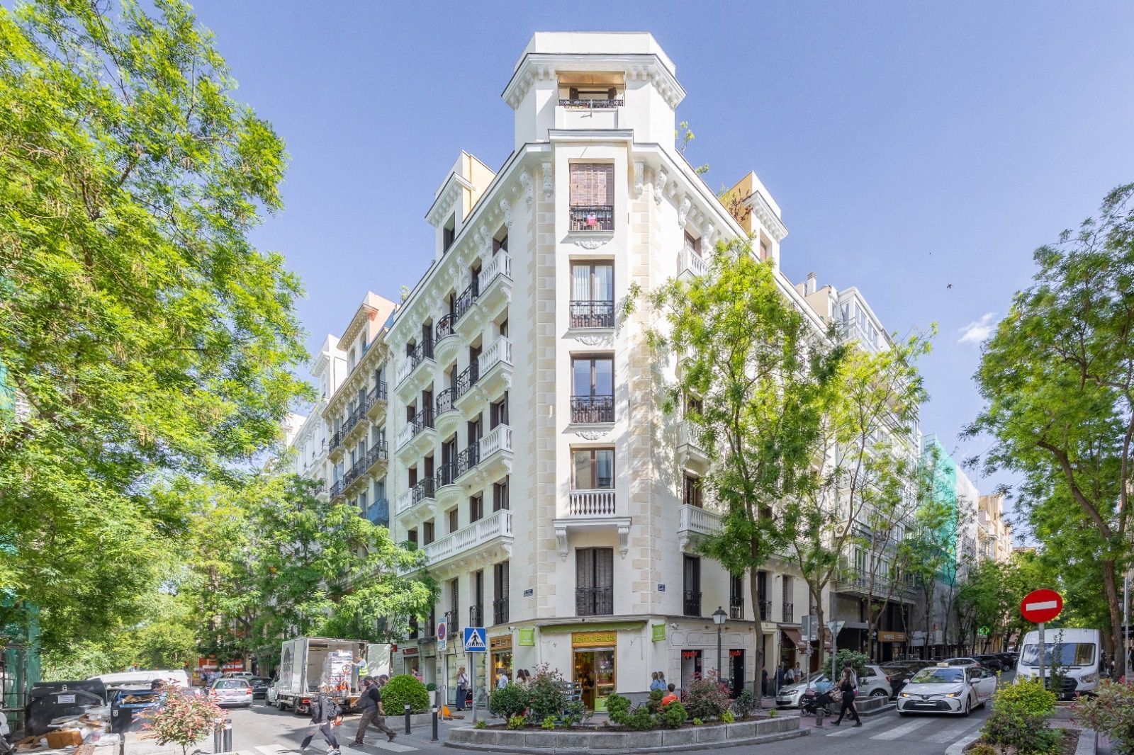 Vista exterior de Pis en venda en  Madrid Capital amb Aire condicionat i Calefacció