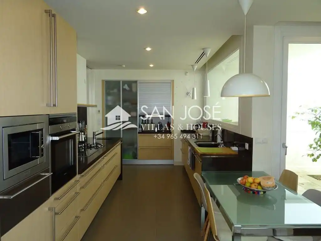 Kitchen of Houses for sale in Aspe  with Air Conditioner, Heating and Private garden