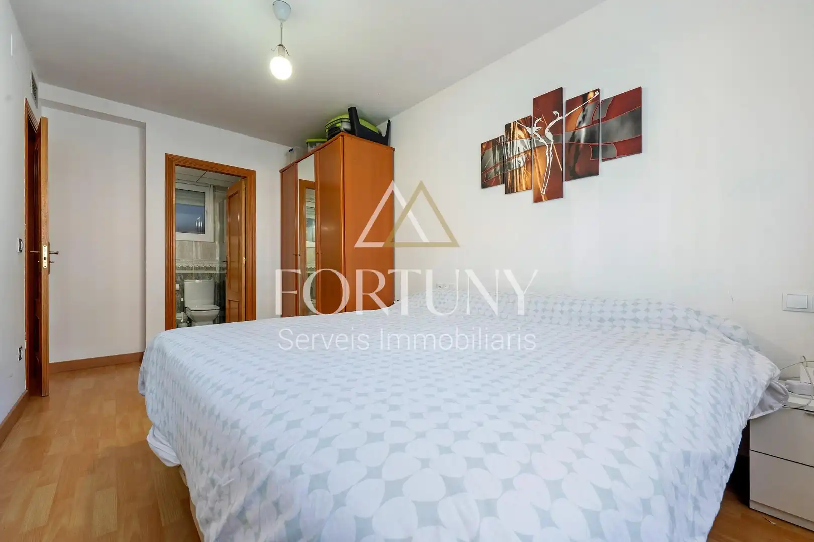 Schlafzimmer von Wohnung zum Verkauf in Reus mit Privatgarten, Parkett und Terrasse