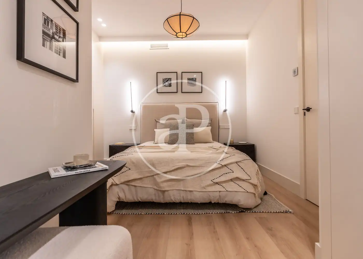 Bedroom of Flat for sale in Madrid  with Heating and Furnished