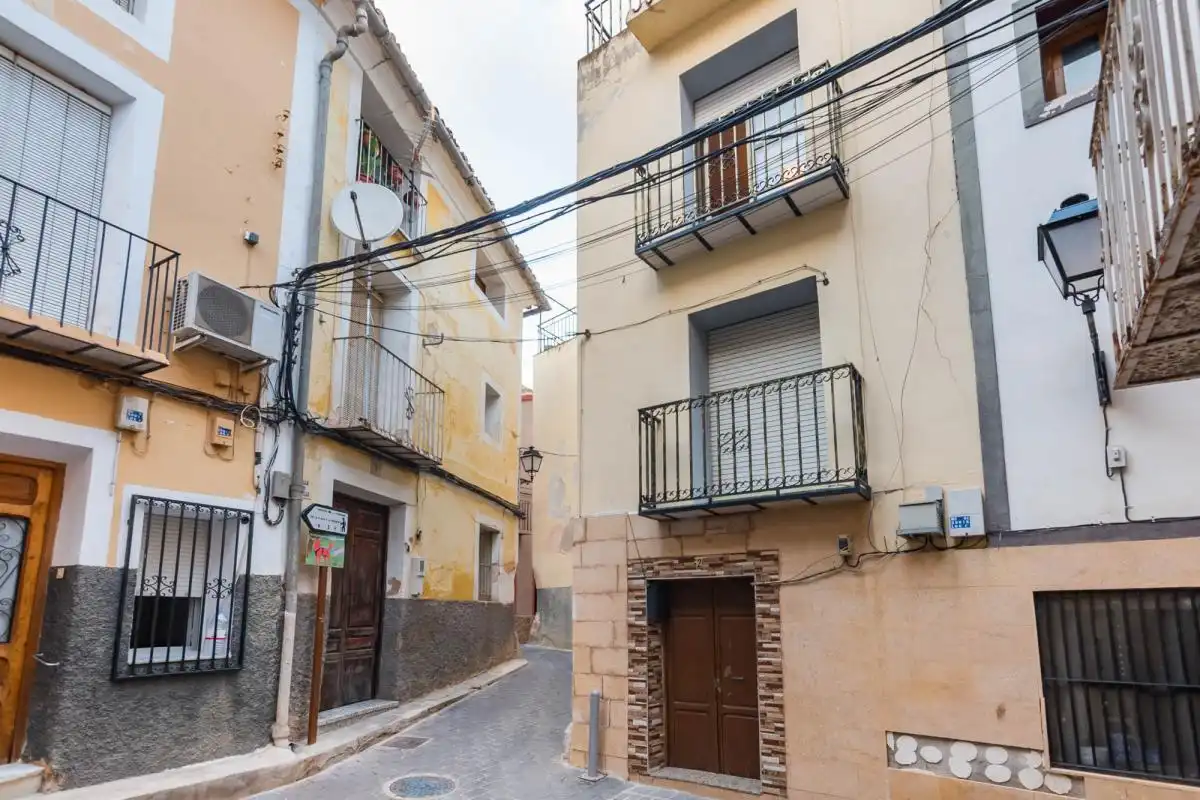 Vista exterior de Casa adosada en venta en Blanca con Calefacción