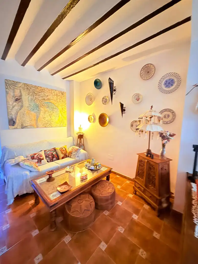 Living room of Detached homes for sale in Álora  with Air Conditioner, Terrace and Oven