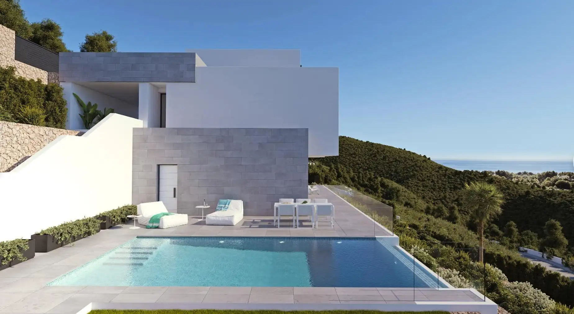 Villa con piscina in vendita a Calle Calle de Cornisa Alta, 36 36, imagen 2