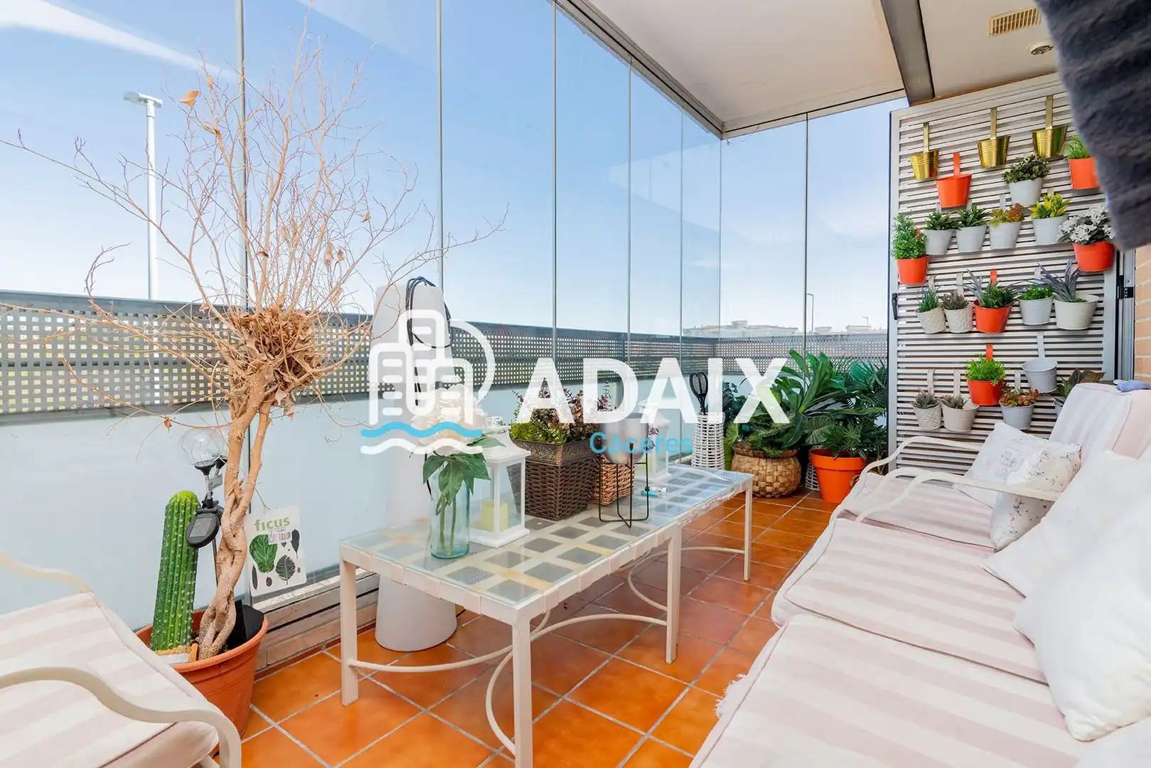 Terraza de Ático en venta en Cáceres con Aire acondicionado, Calefacción y Terraza