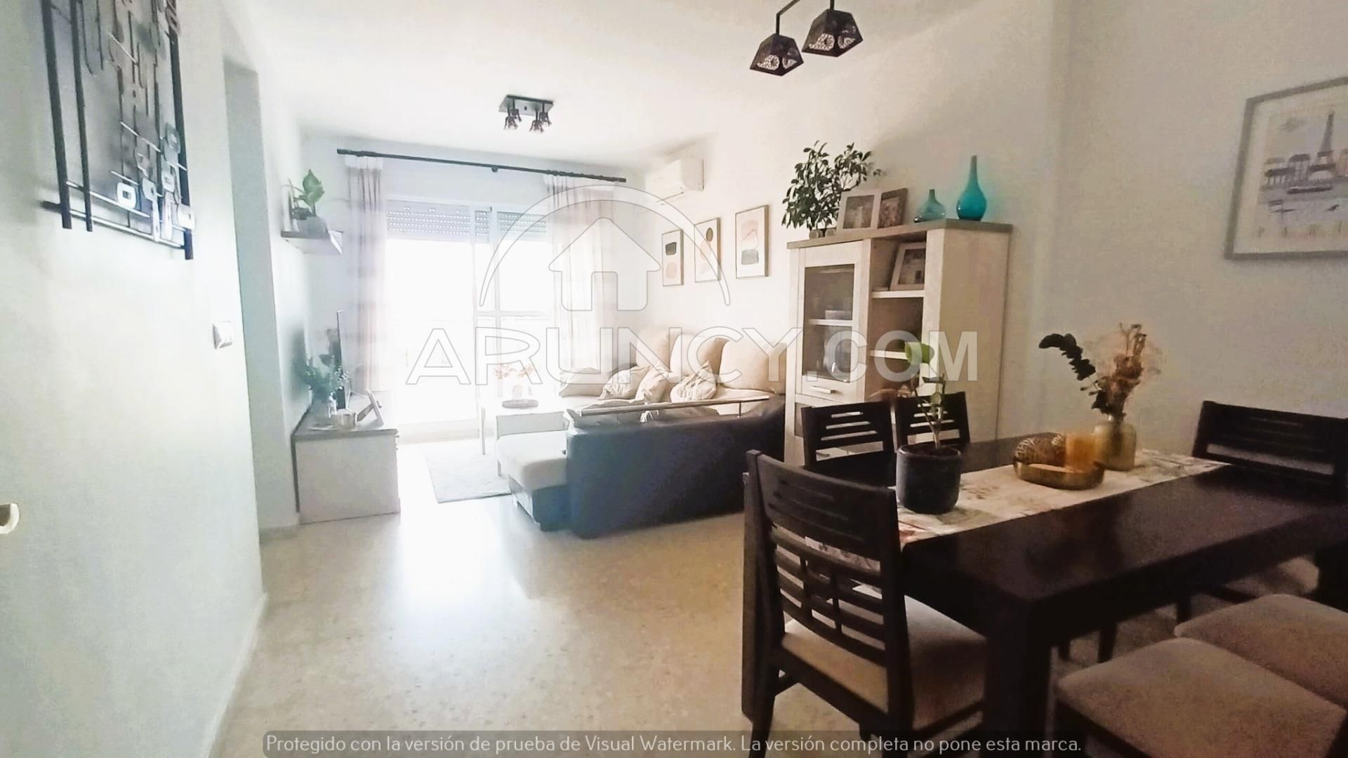 Living room of Flat for sale in Alcalá de Guadaira  with Air Conditioner, Heating and Terrace