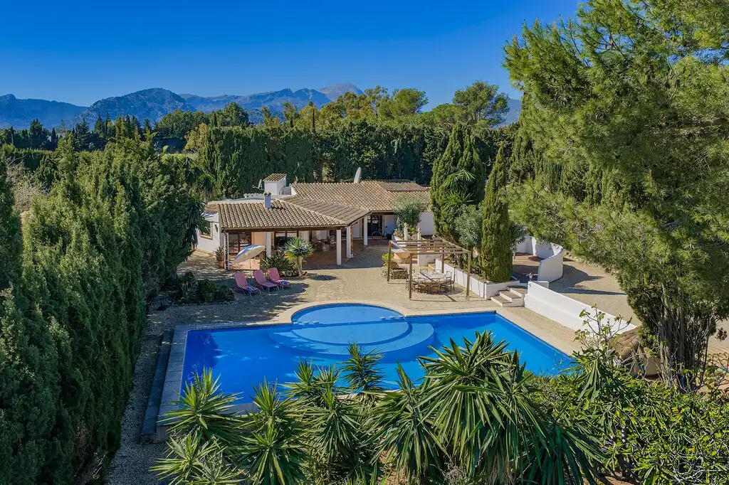 Vista exterior de Casa o chalet en venta en Pollença con Aire acondicionado, Calefacción y Jardín privado