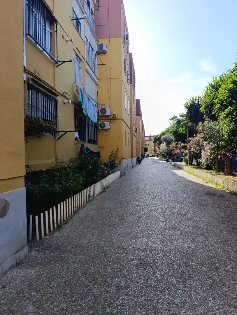 Vista exterior de Piso en venta en Sevilla con Terraza
