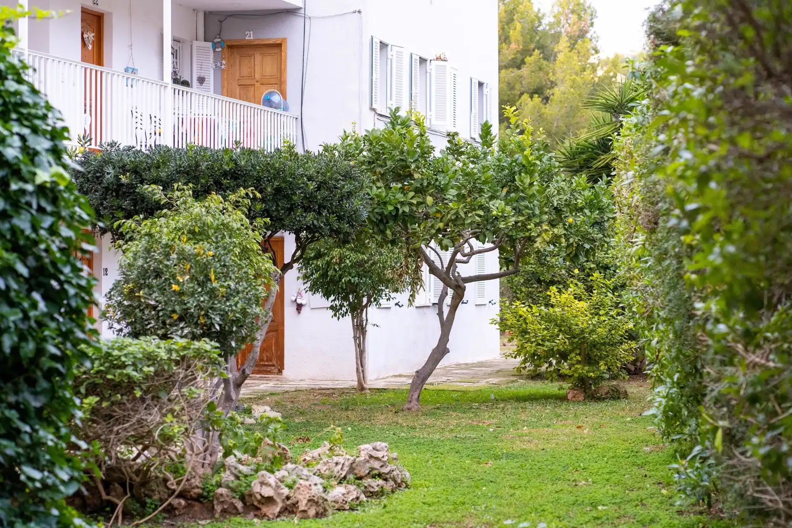 Garden of Apartments for sale in Calvià  with Air Conditioner, Heating and Terrace