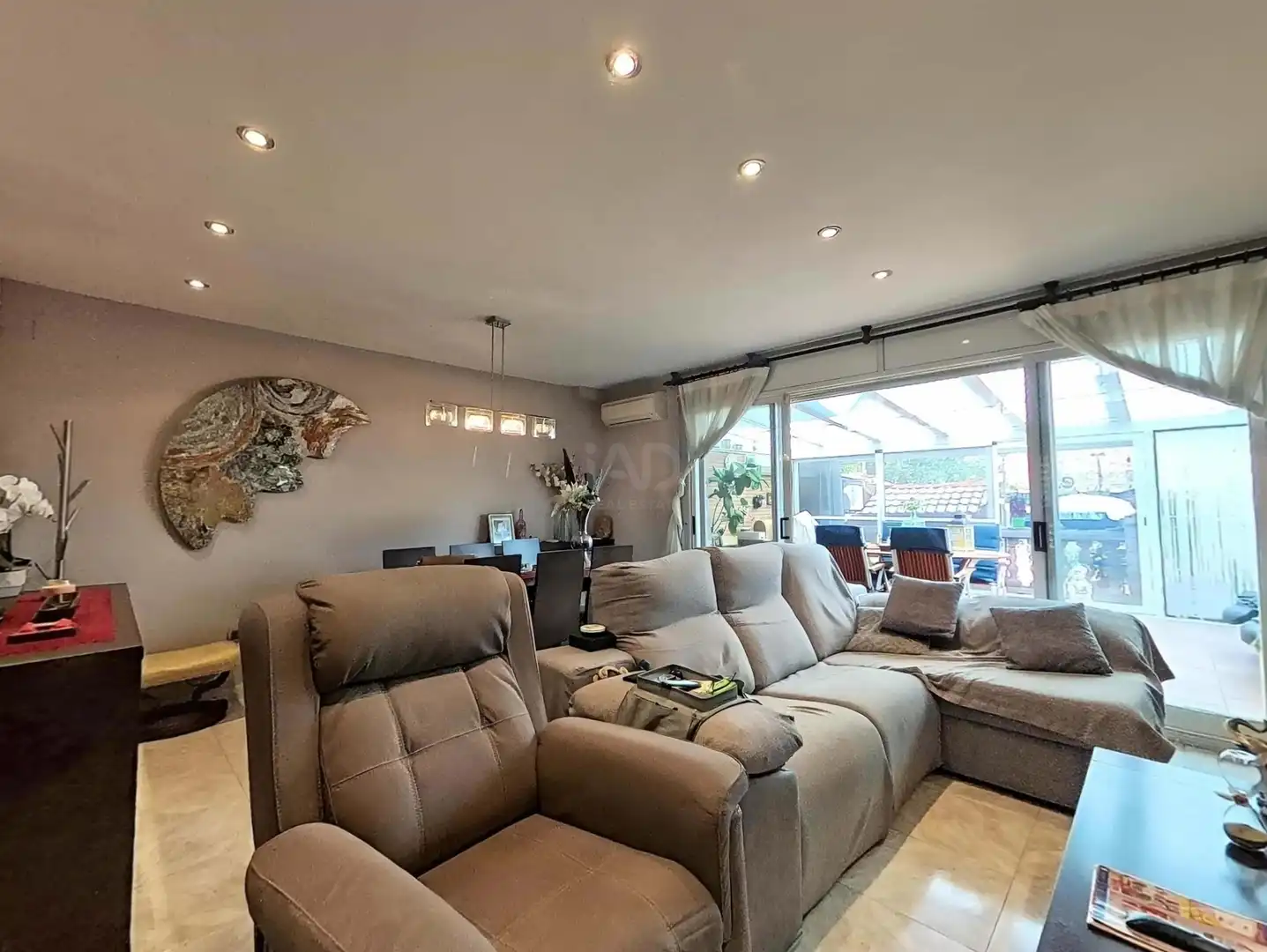 Living room of Detached homes for sale in Castellserà  with Air Conditioner, Heating and Terrace
