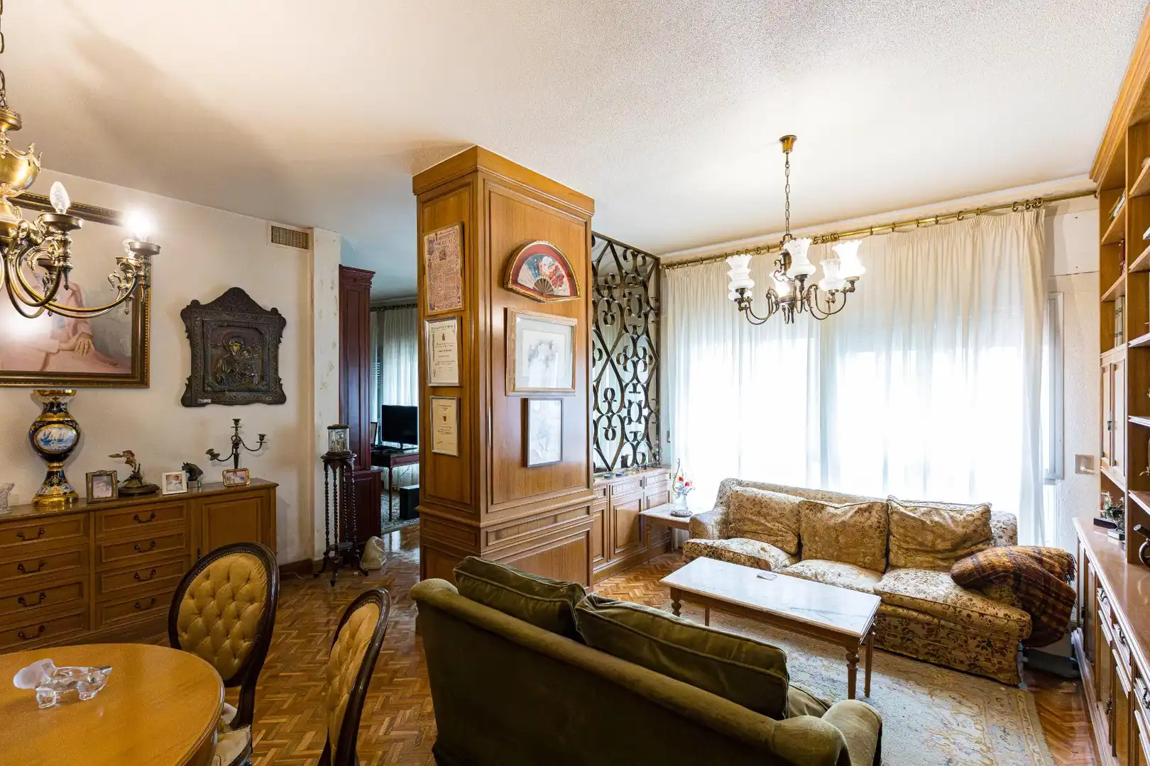Living room of Flat for sale in Murcia  with Heating and Parquet flooring