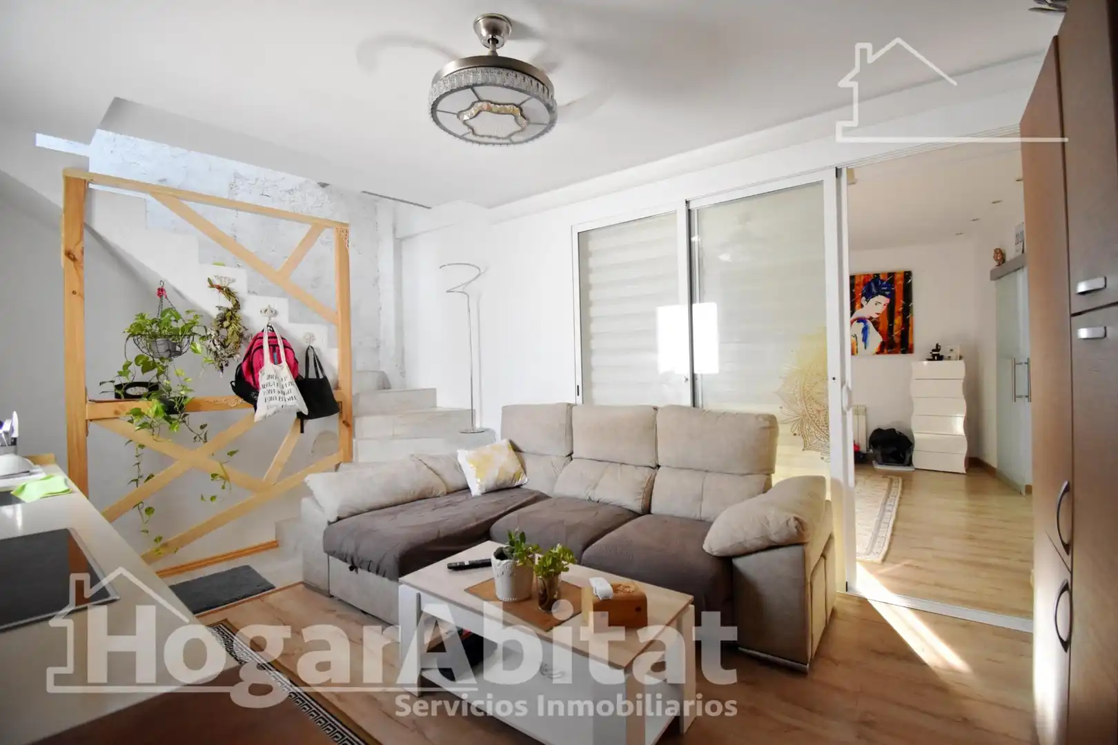Sala d'estar de Casa o xalet en venda en Beniarjó amb Aire condicionat, Calefacció i Terrassa