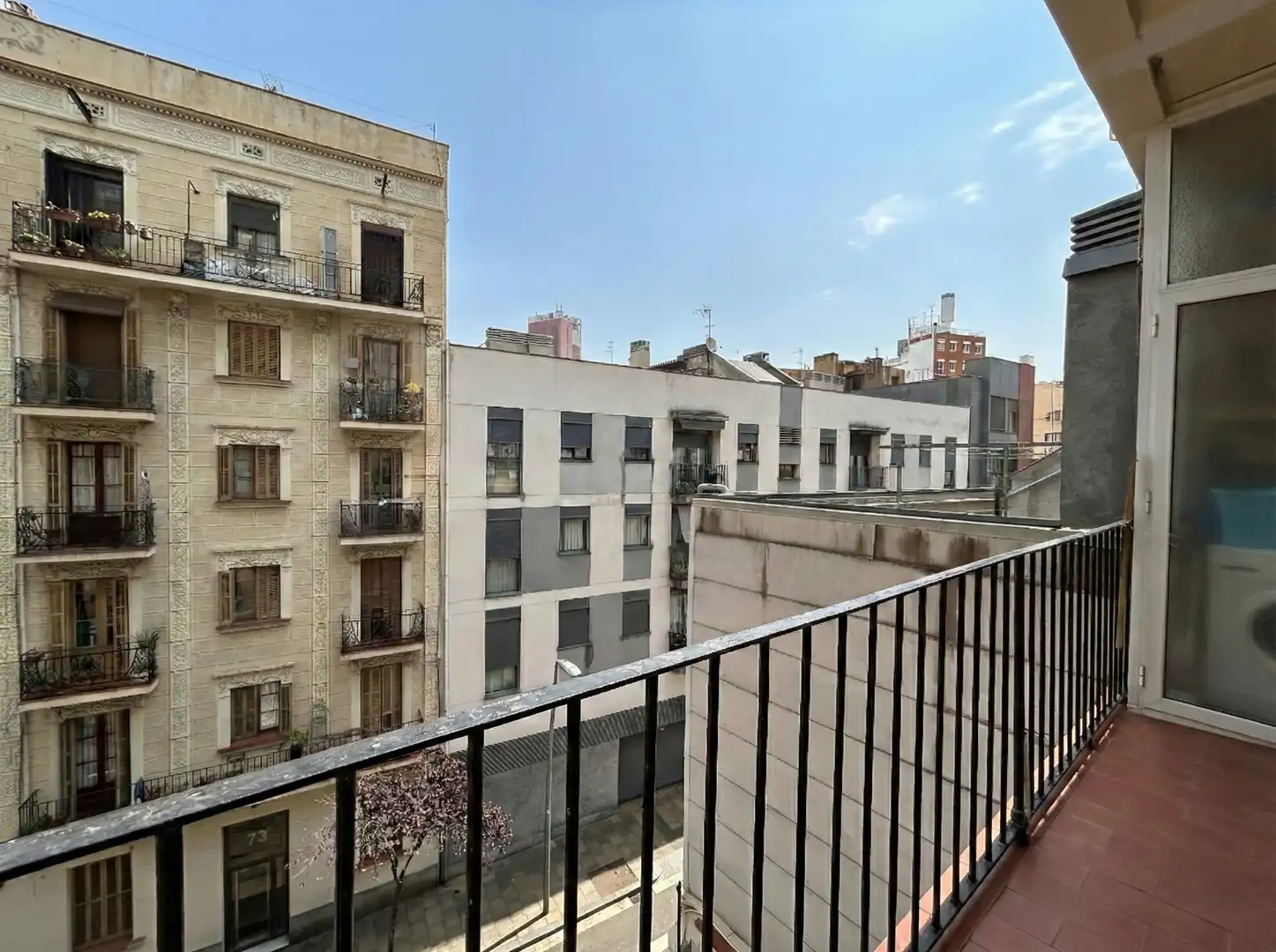 Vista exterior de Piso en venta en Barcelona con Aire acondicionado, Calefacción y Terraza