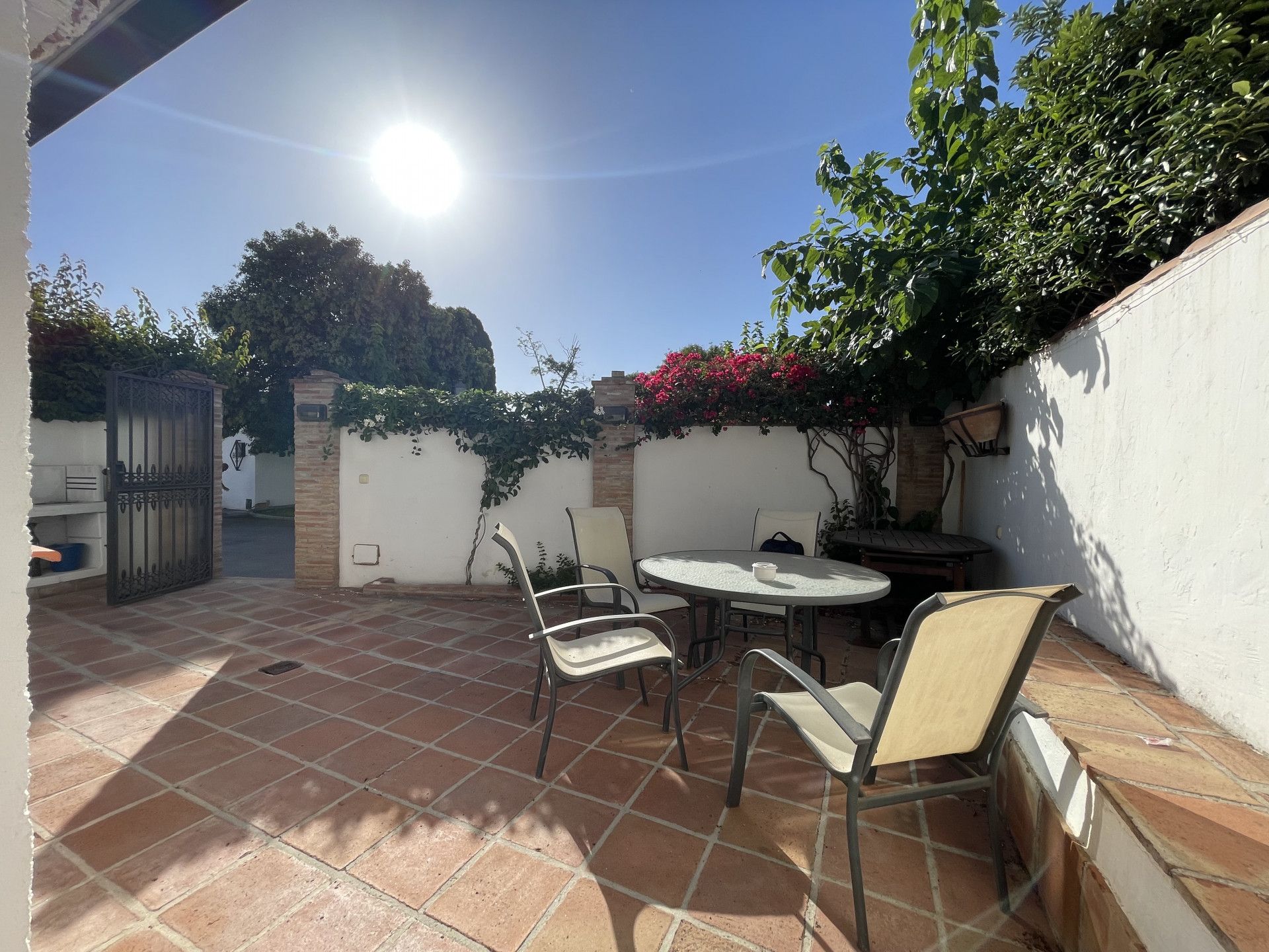 Terrace of Single-family semi-detached for sale in Estepona  with Air Conditioner, Private garden and Terrace