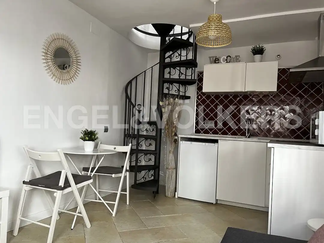 Cocina de Piso de alquiler en Sitges con Aire acondicionado y Calefacción
