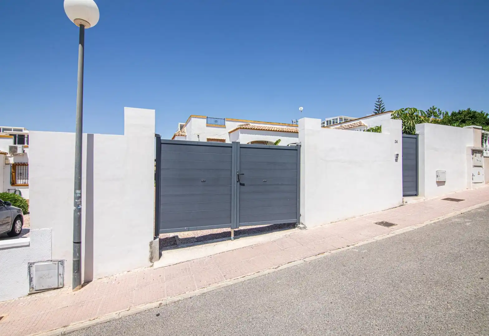 Vista exterior de Casa o chalet en venta en San Fulgencio con Aire acondicionado, Calefacción y Jardín privado