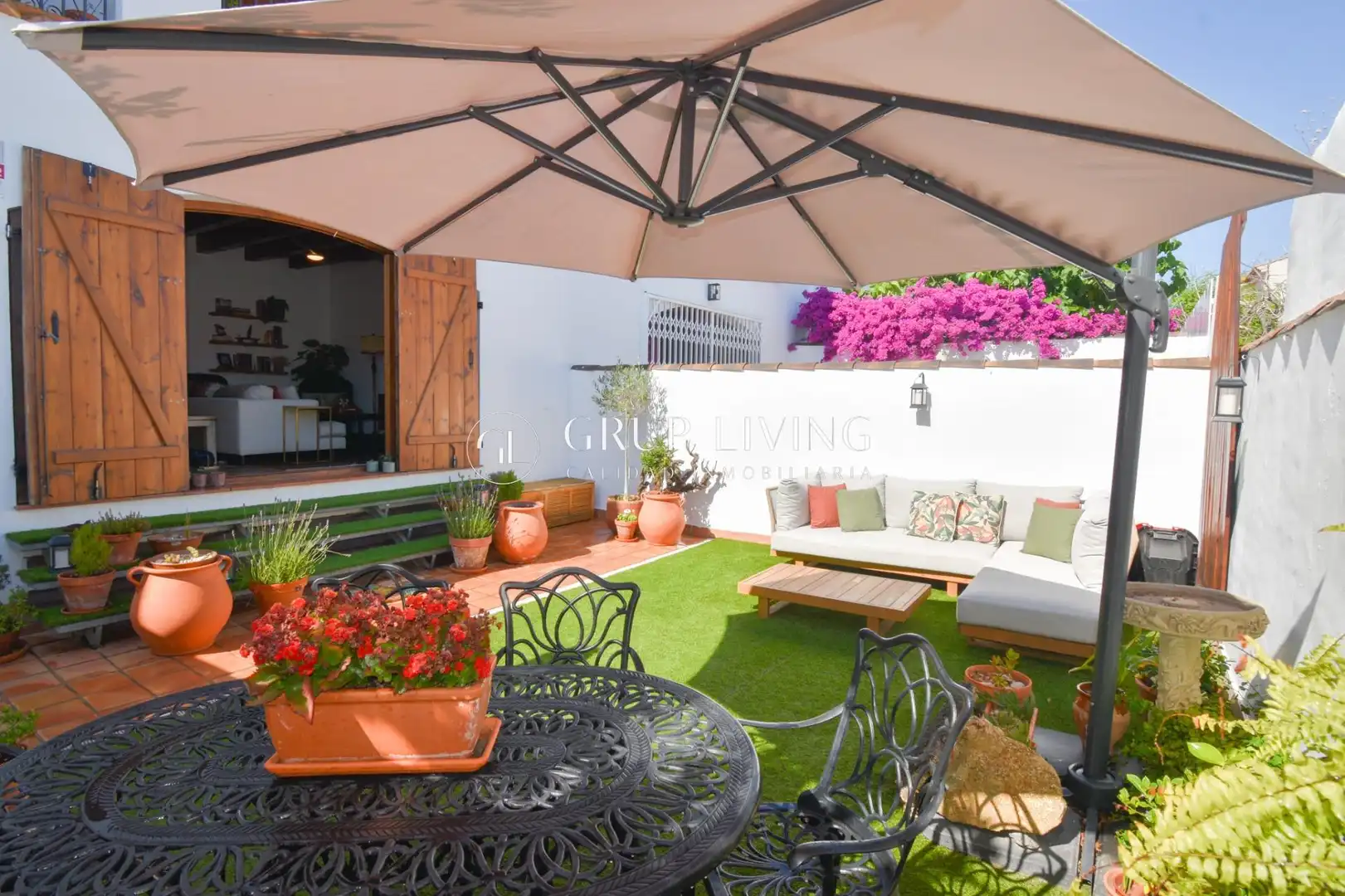 Terrassa de Casa o xalet de lloguer en Sant Pere de Ribes amb Jardí privat i Terrassa