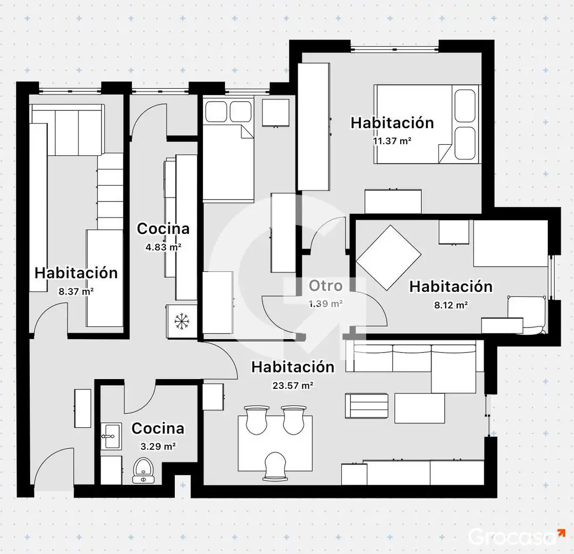 Piso en venta en Sant Boi de Llobregat con Aire acondicionado, Calefacción y Horno